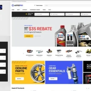 Autozpro- Premium Auto Parts Shopify Theme
